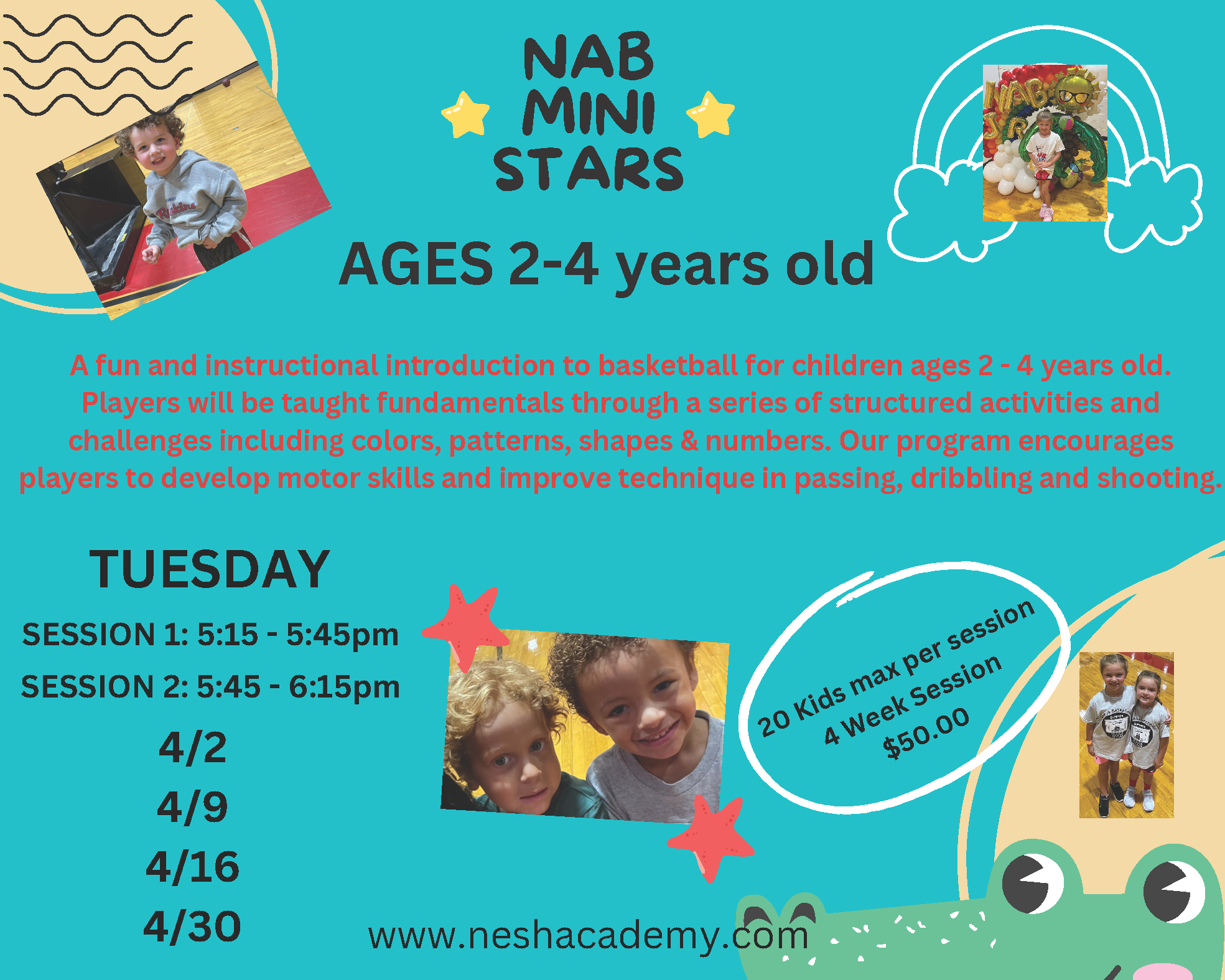 NAB Mini Stars Brochure